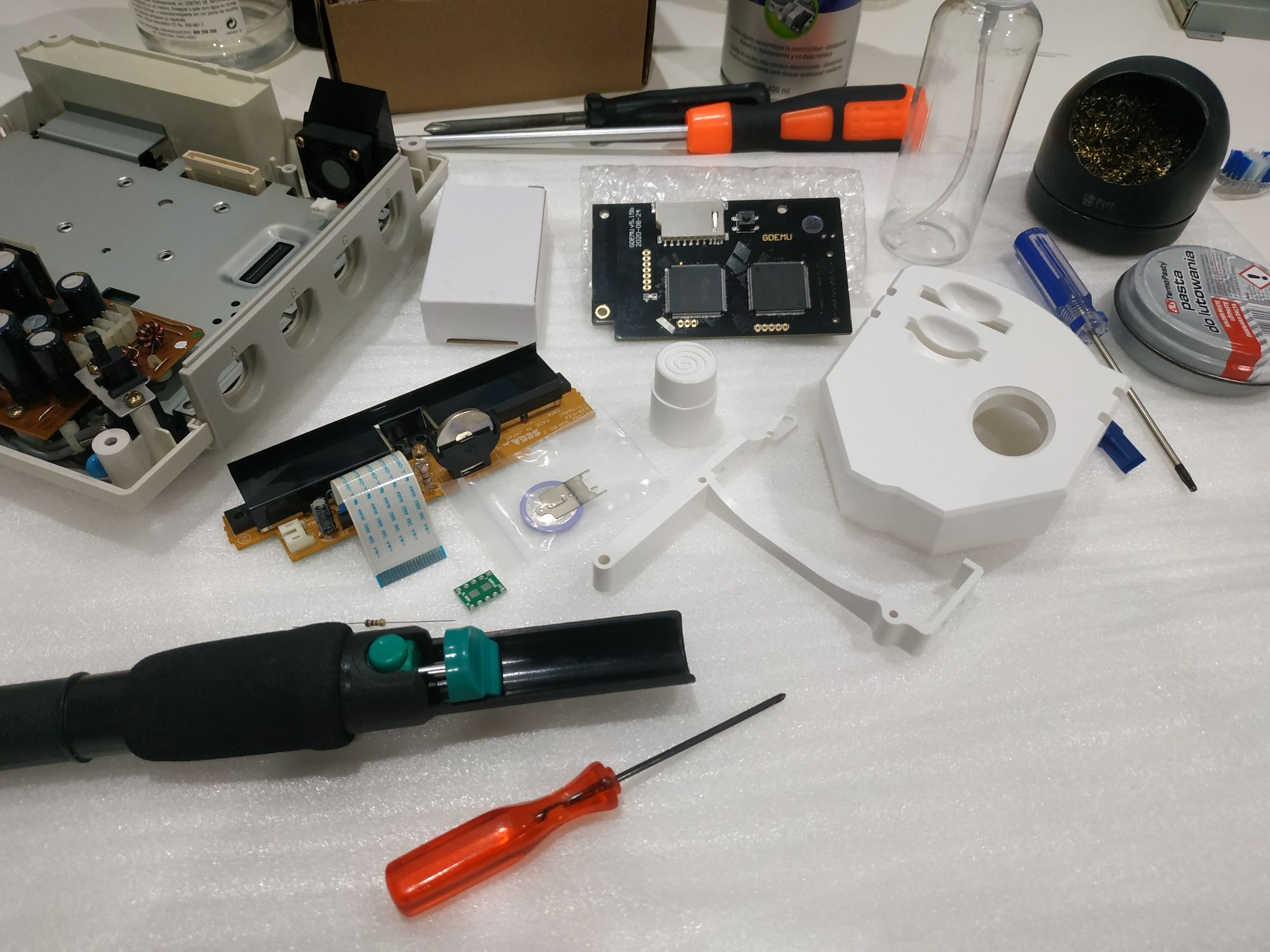 Sega Dreamcast Pilha + Reparação + Manutenção..