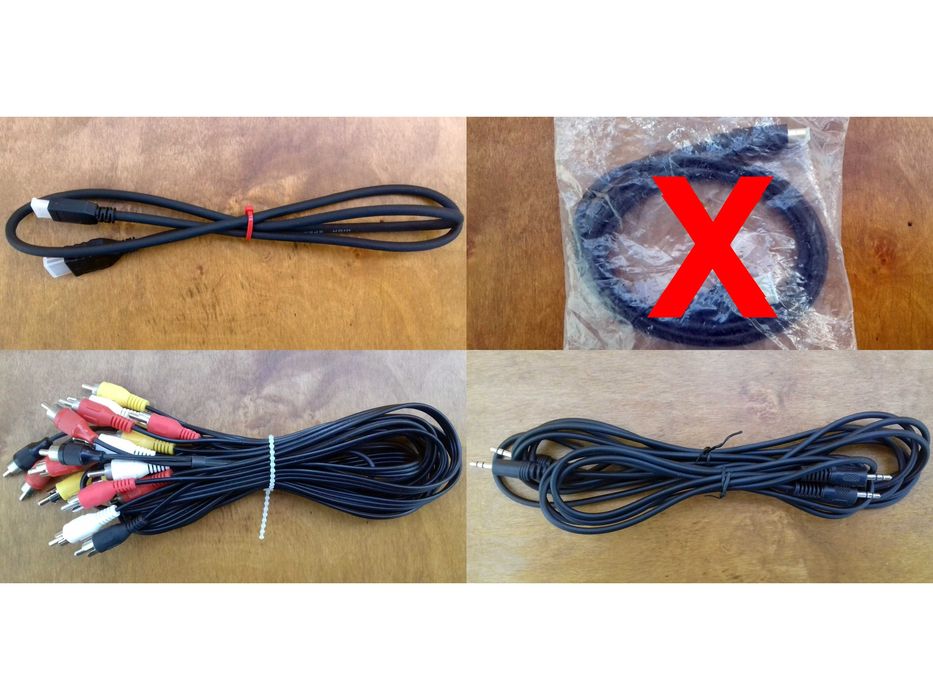 kable / przewody / adaptery / rozgałęźniki / przejściówki