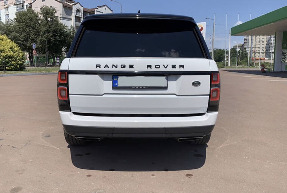 Обвес L405 рестайлинг Range Rover Vogue фары бампер SVA SVO