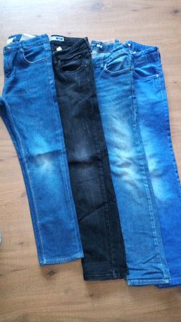 Lote 4 calças jeans menino 9/10 anos Tiffosi