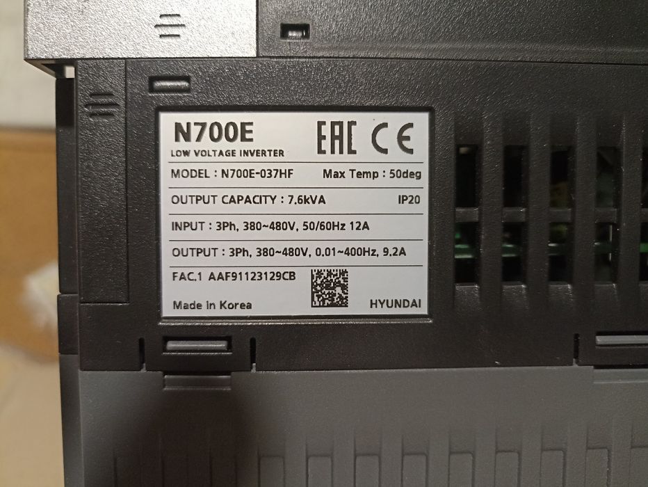 Перетворювач частоти N700E-037HF  HYUNDAI