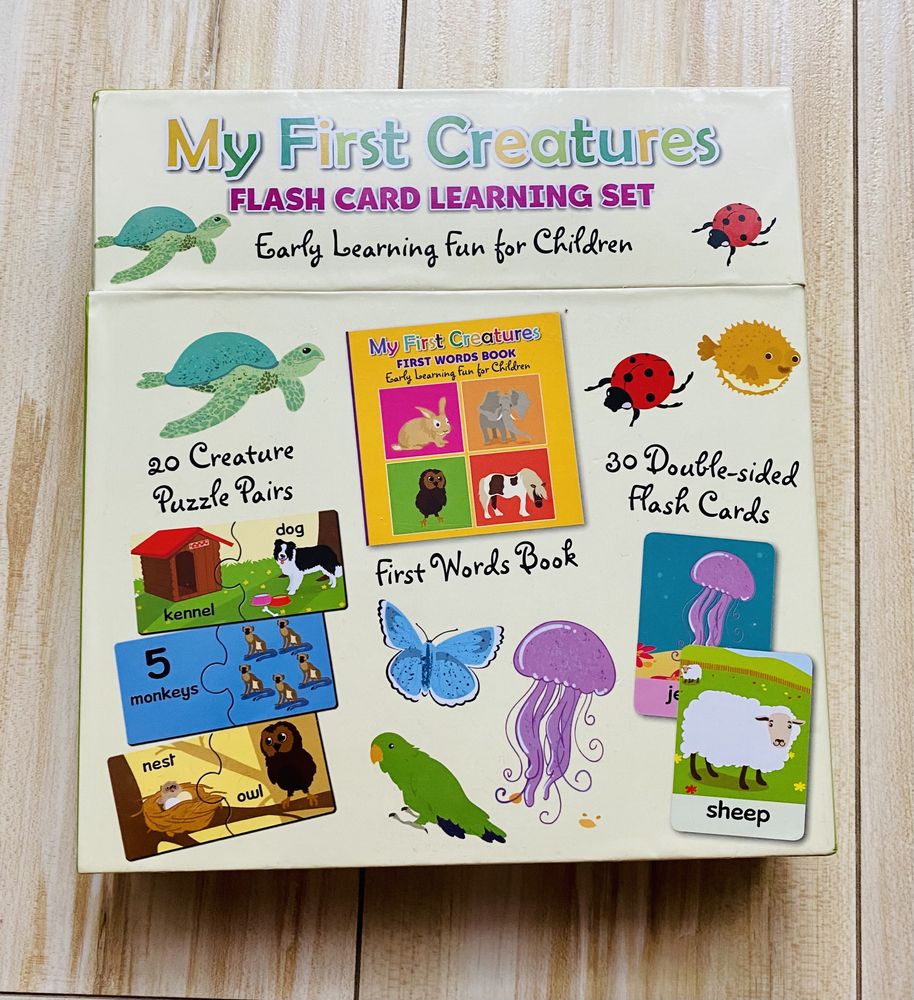 Flash card learning set- karty do nauki angielskiego