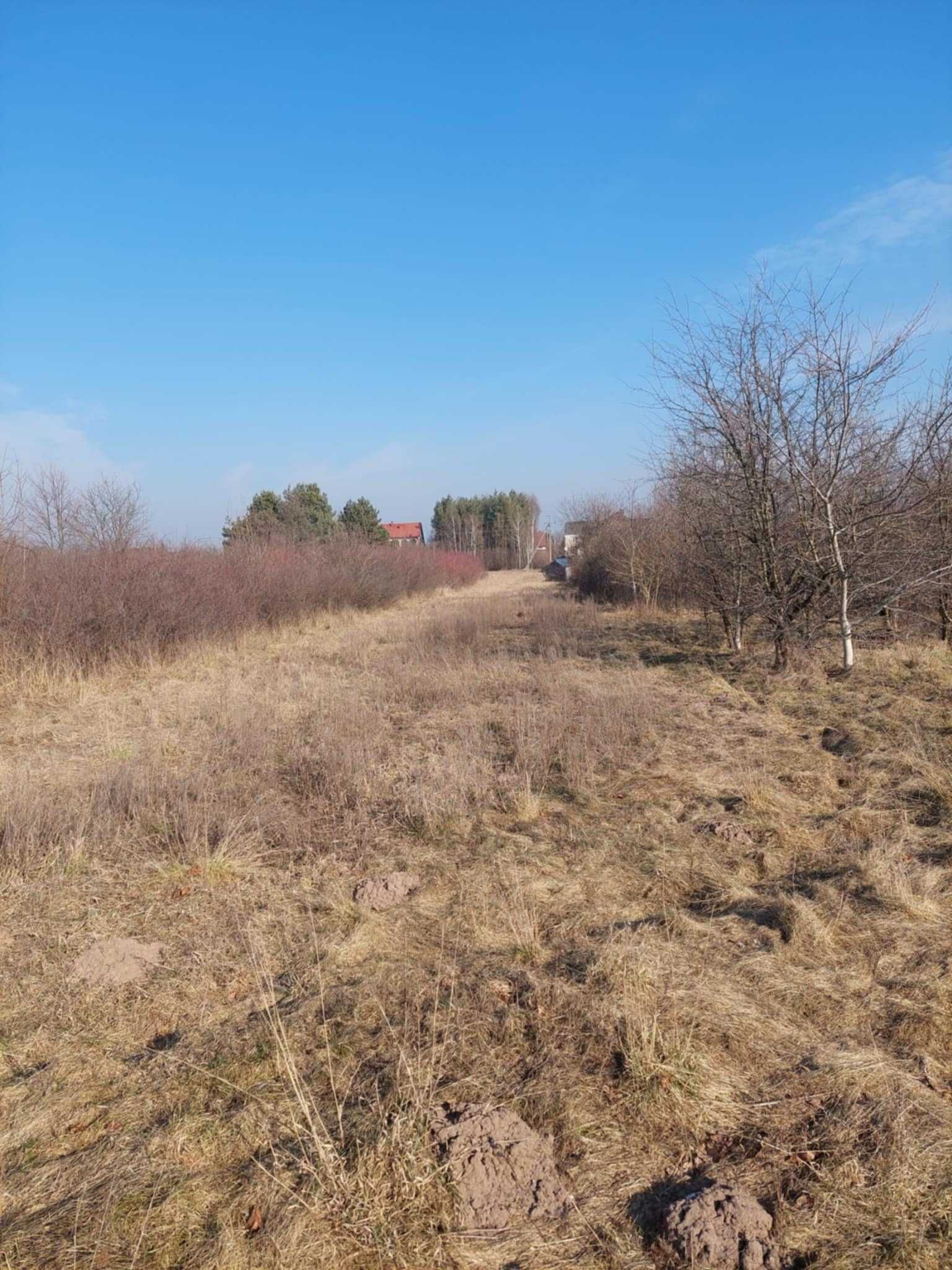 Działka 26 arów Jaworznia z warunkami zabudowy