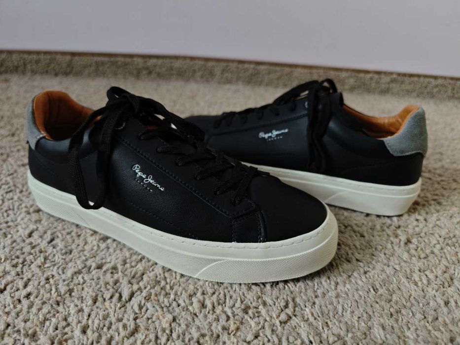 Pepe Jeans Buty Sneakersy Yogi Original 23 PMS30930 Czarny 43