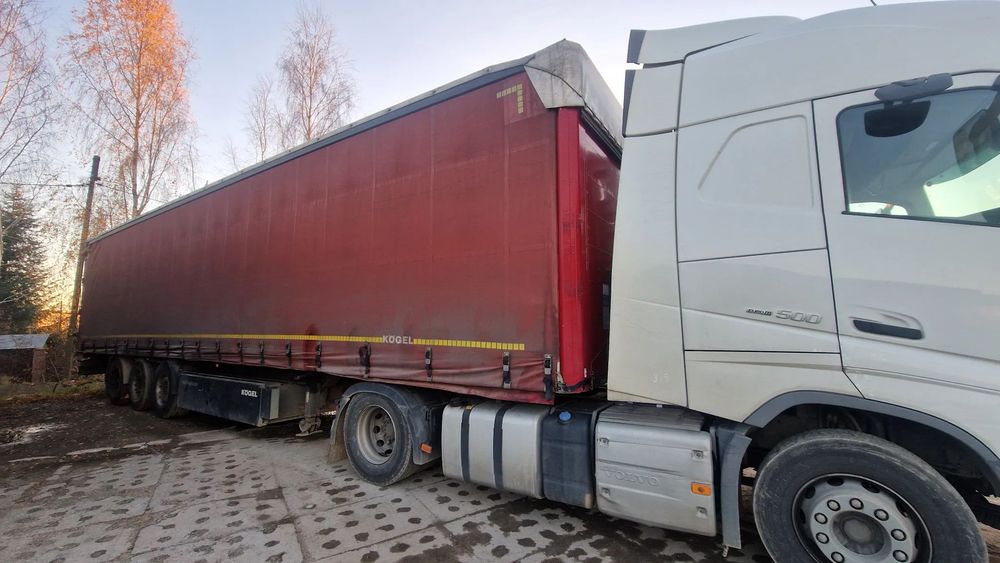 Kögel S24  Naczepa Kogel 2016 z własnego transportu międzynarodowego!