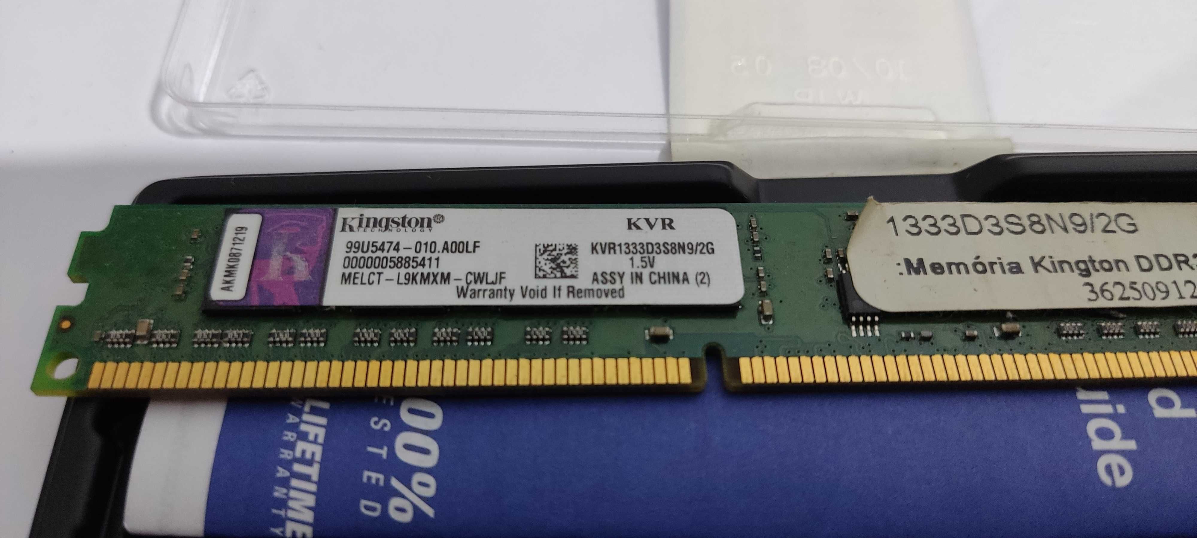Memória RAM DDR3 2GB