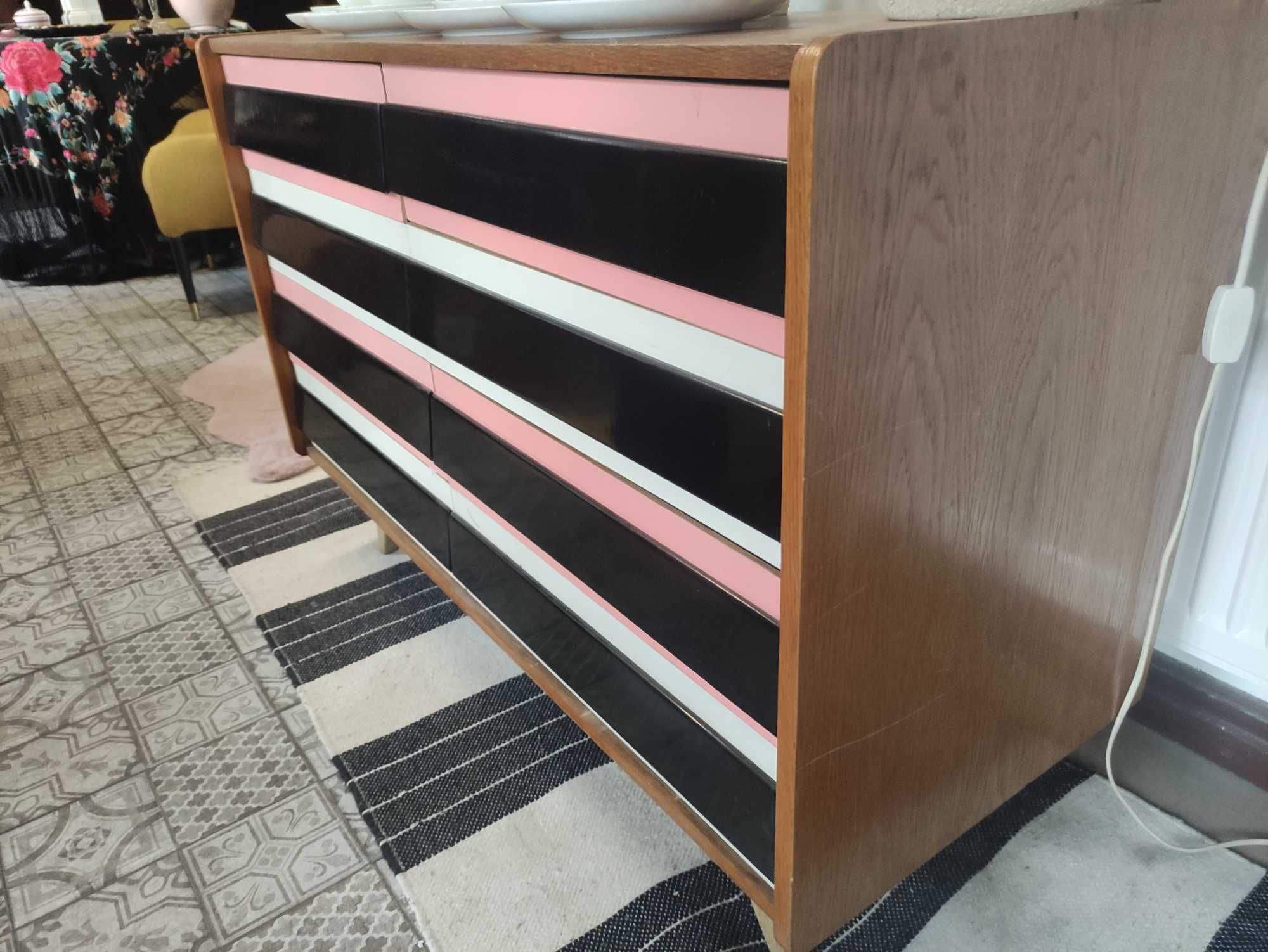 Komoda midcentury modern projekt Jiroutek