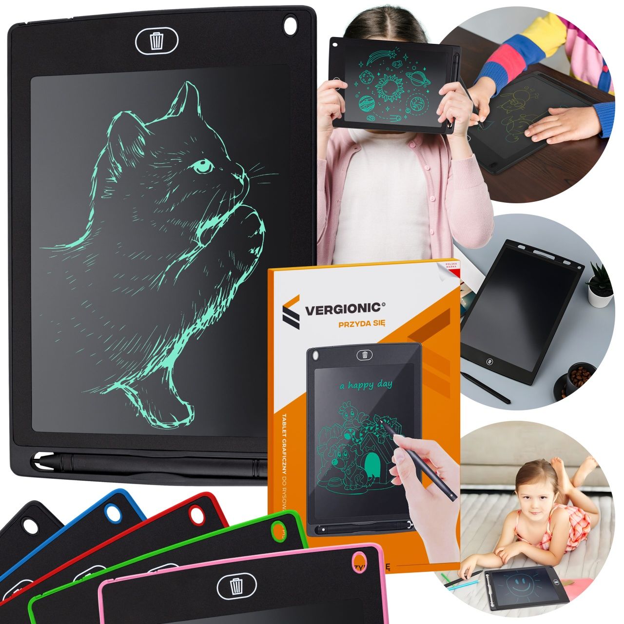 Tablet graficzny tablica rysik znikopis