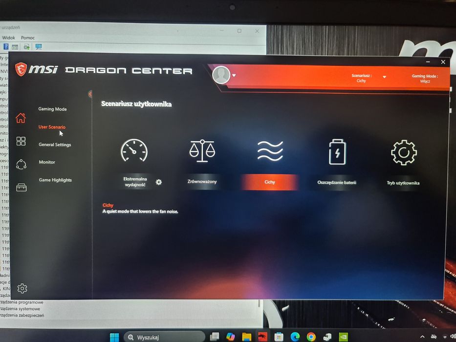 Laptop MSi i7 11gen GTX1650 12GB laptop gamingowy IPS