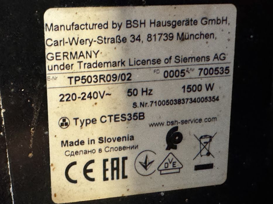 Ekspres do kawy simens