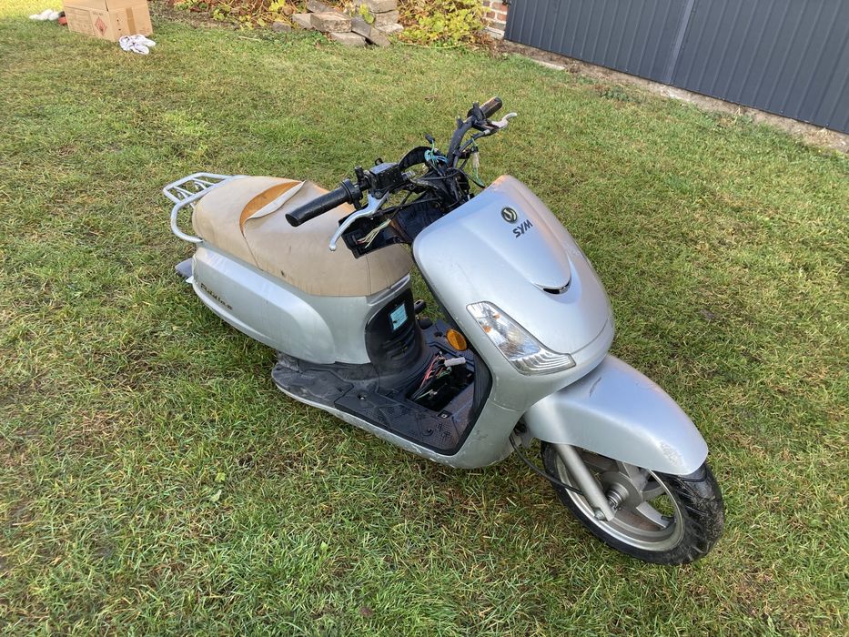 Sym Fiddle II 125 czasza silnik lagi osłony owiewki kokpit linka częśc