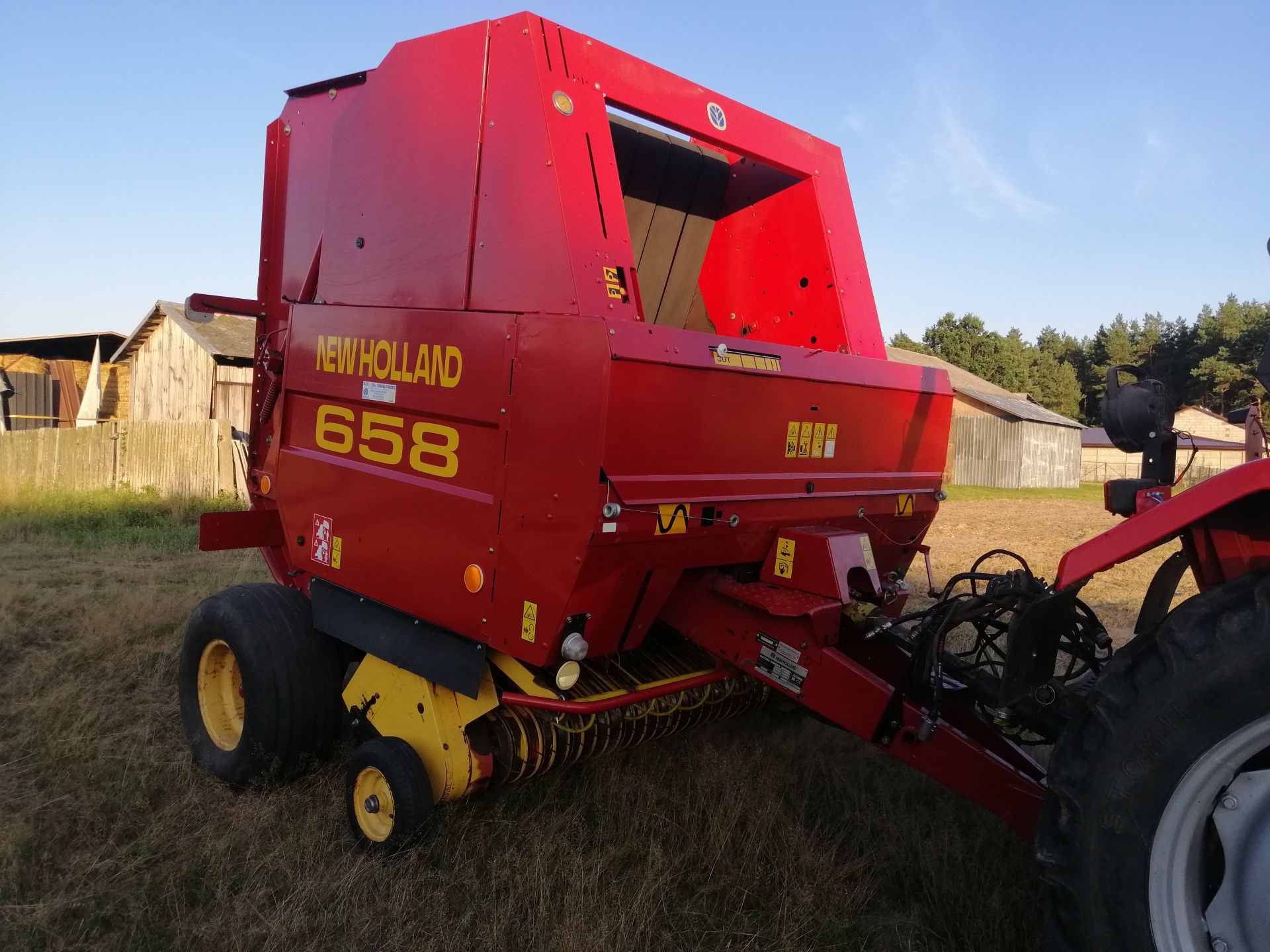 Ursus 4512  Bizon Rekord Prasa New Holland