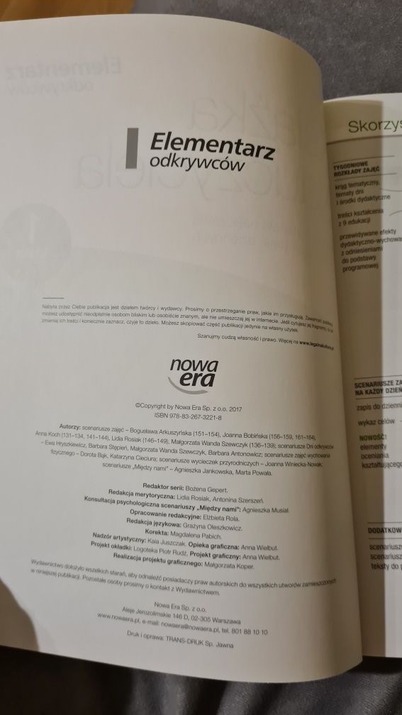 Elementarz odkrywców 1. Część 4 Praca zbiorowa