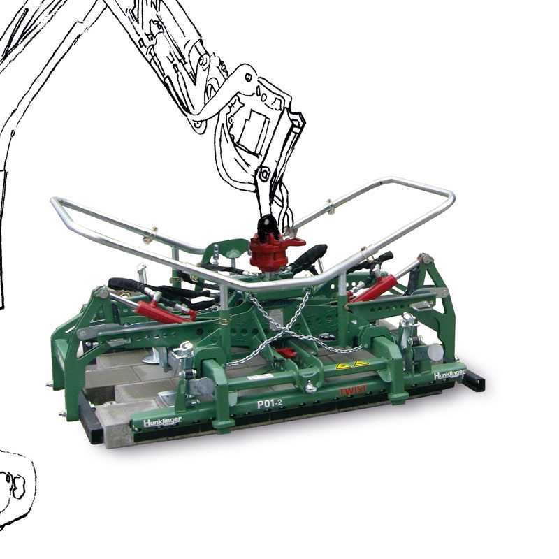 Układarka chwytak do kostki P01 Profi-twist Hunklinger manualna