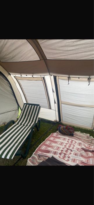 Tenda com 2 quartos