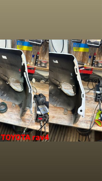 Бампер ремонт пайка