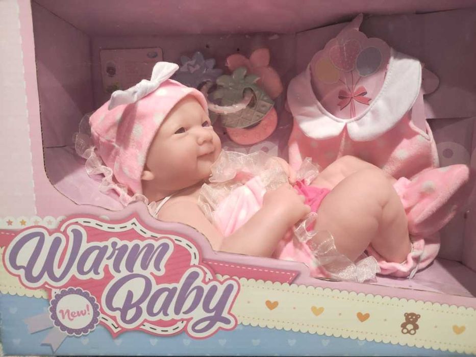Пупс warm baby new