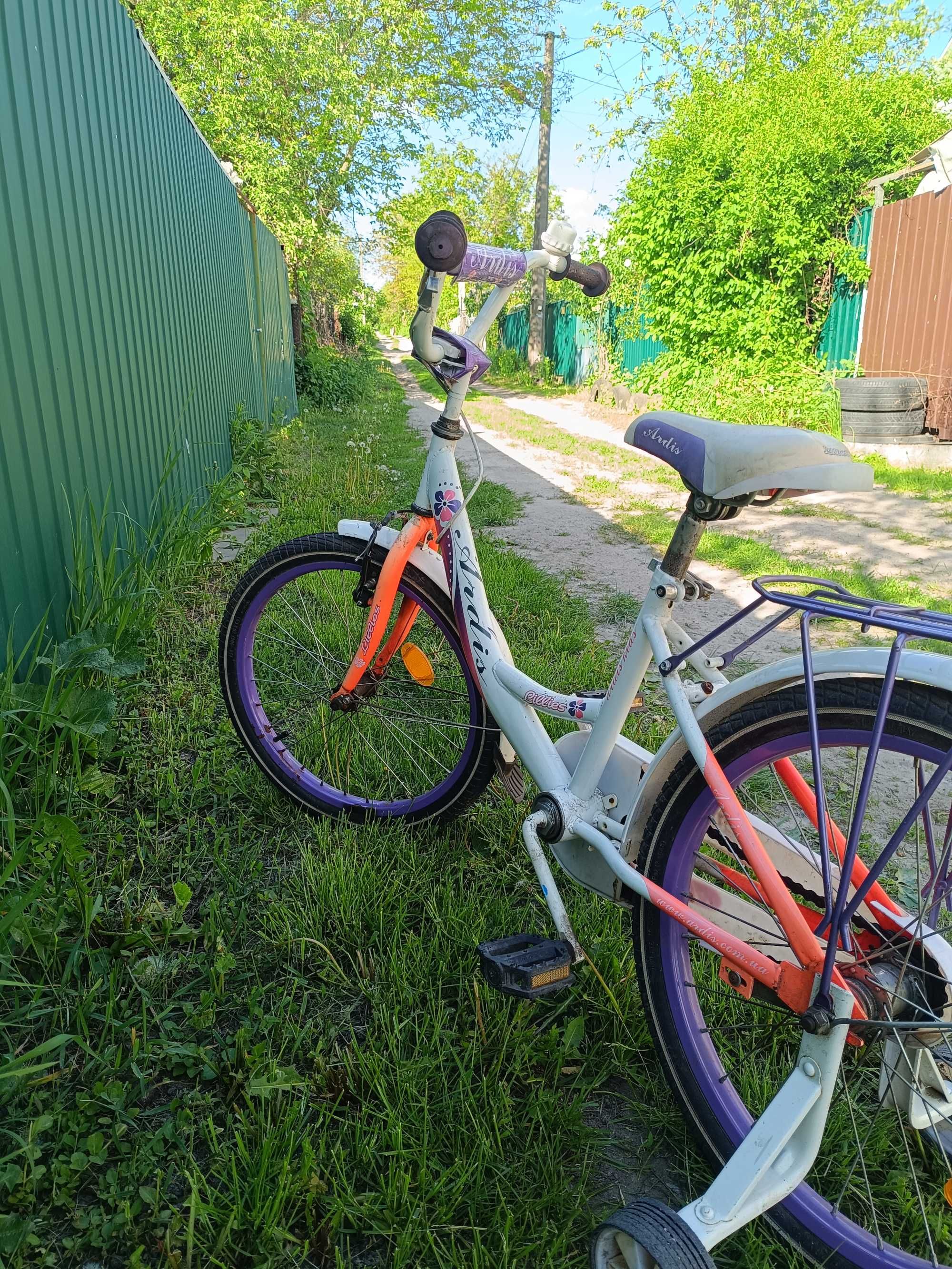 Дитячий Велосипед для дівчинки (Покришка  20 1.95 (54-406) до 8 років