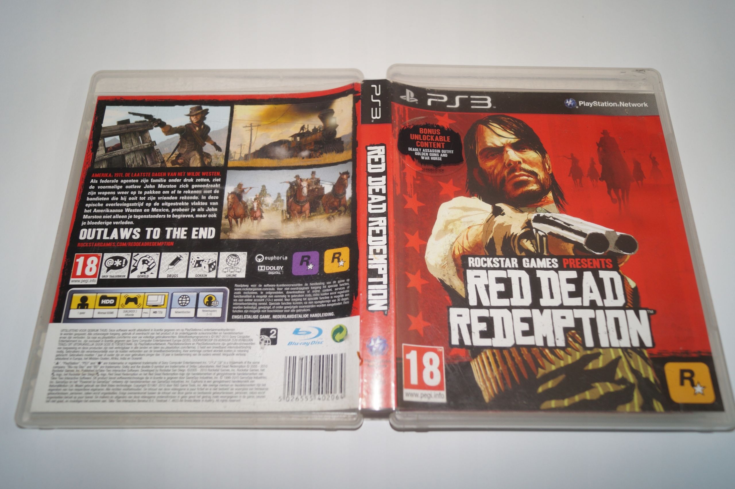 Red Dead Redemption + Mapa Ps3