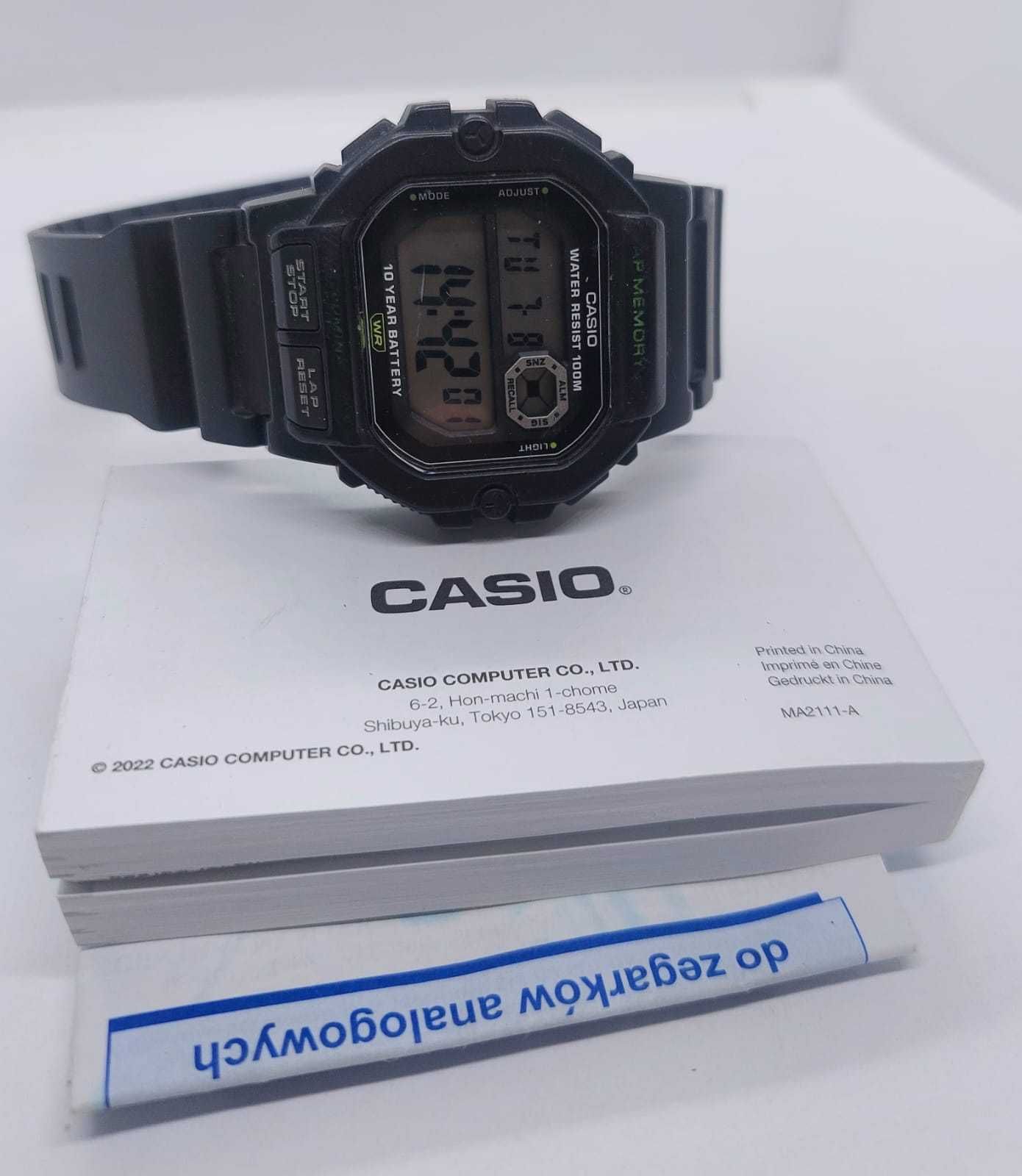 Zegarek Męski CASIO WS-1400H / Nowy Lombard / Cz-wa