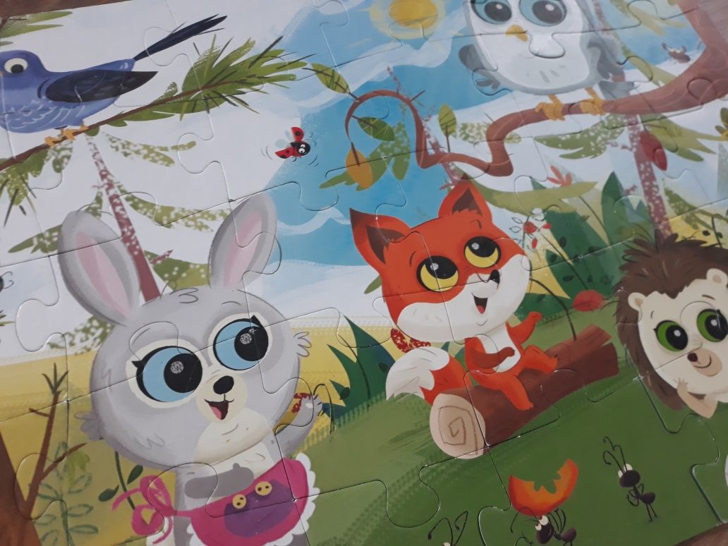 Zestaw puzzli maxi 3 pudełka