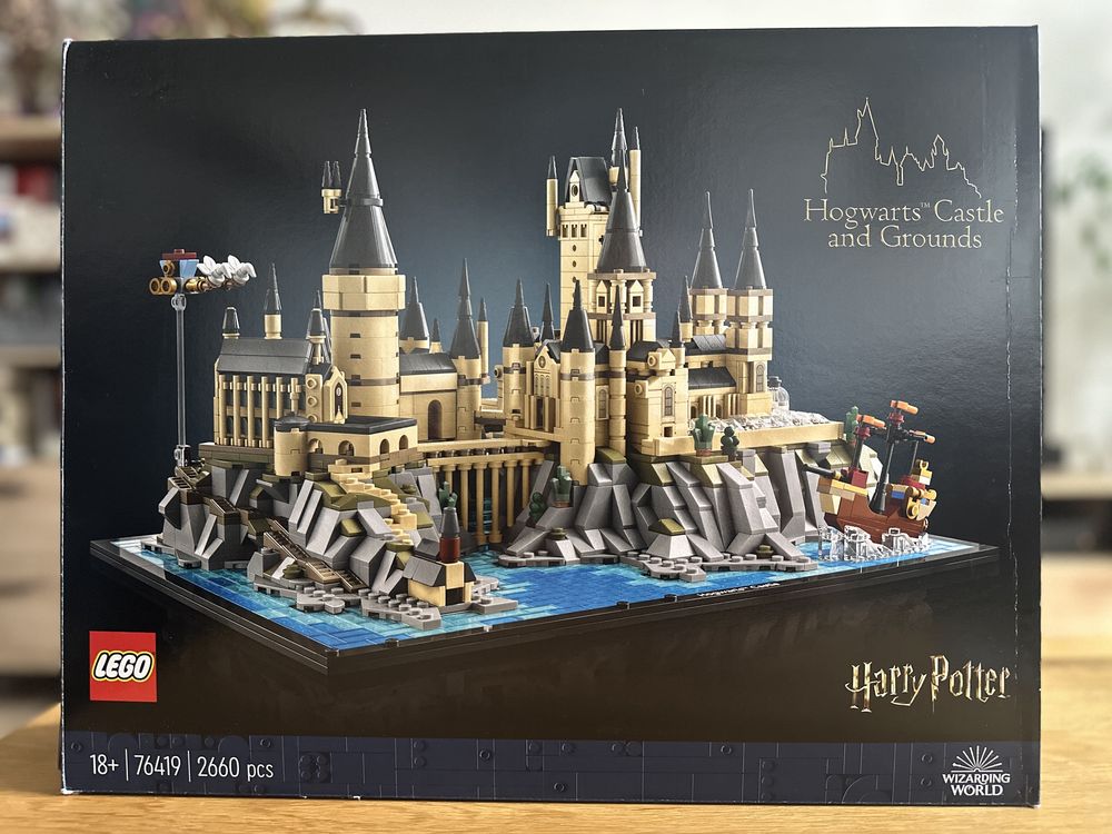 Harry Potter Zamek Hogwart i Błonia LEGO - Gdańsk