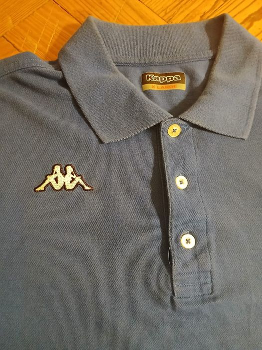 Polo Kappa azul XL