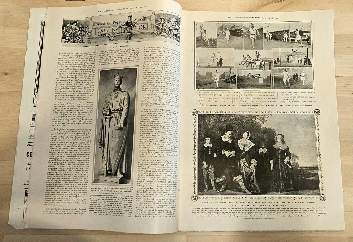 Magazine inglesa -London News 1910