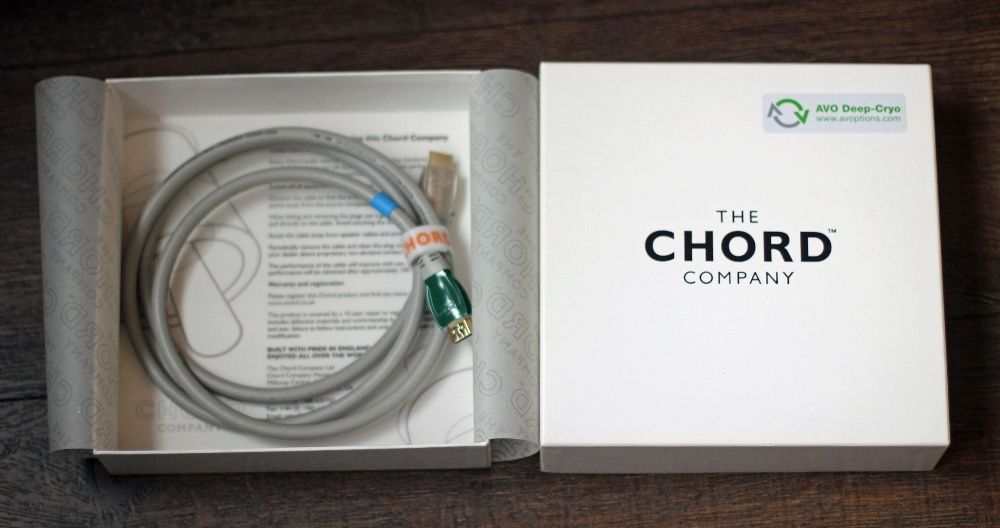 Кабель Chord топовый HDMI Active Resolution V2 Cryo