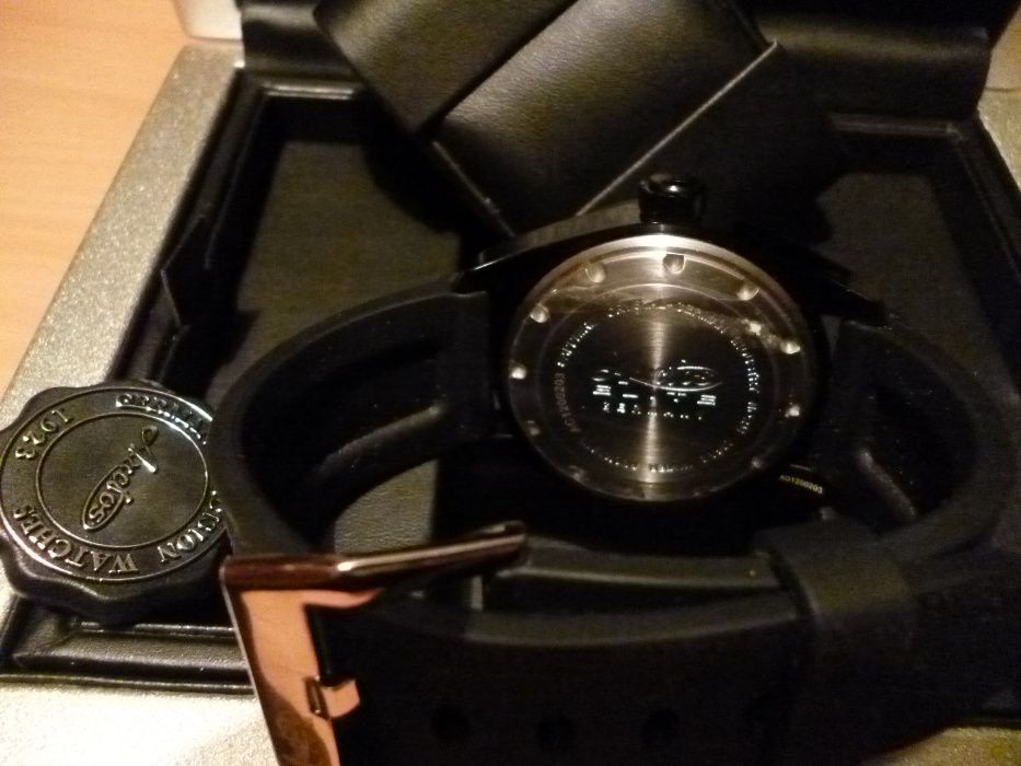 Relógio automático Arctos Elite – NATO BLACK-WAVE model – Novo
