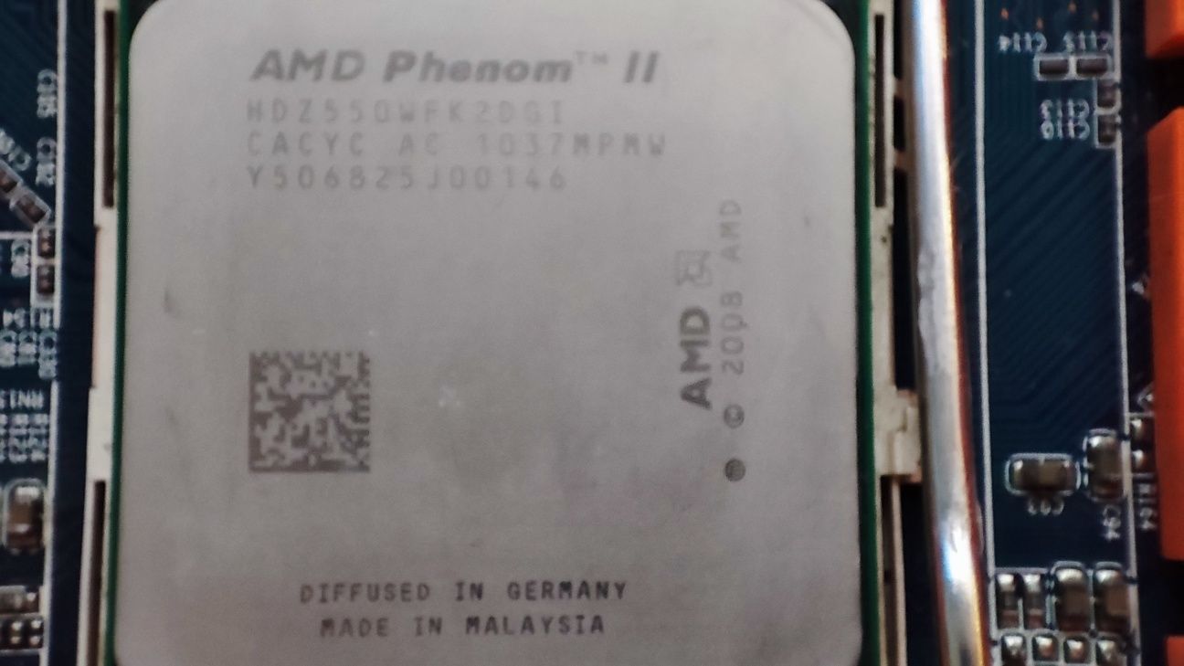 ПРОЦЕССОР AMD PHENOM II X2 550 2 ядра по 3,1 Ггц