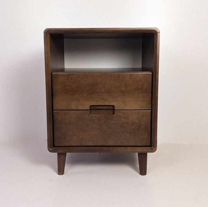 Приліжкова тумба з натуральної деревини / Якість надійність та стиль