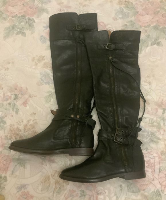 Ботфорти шкіряні бренду ugg , оригінал