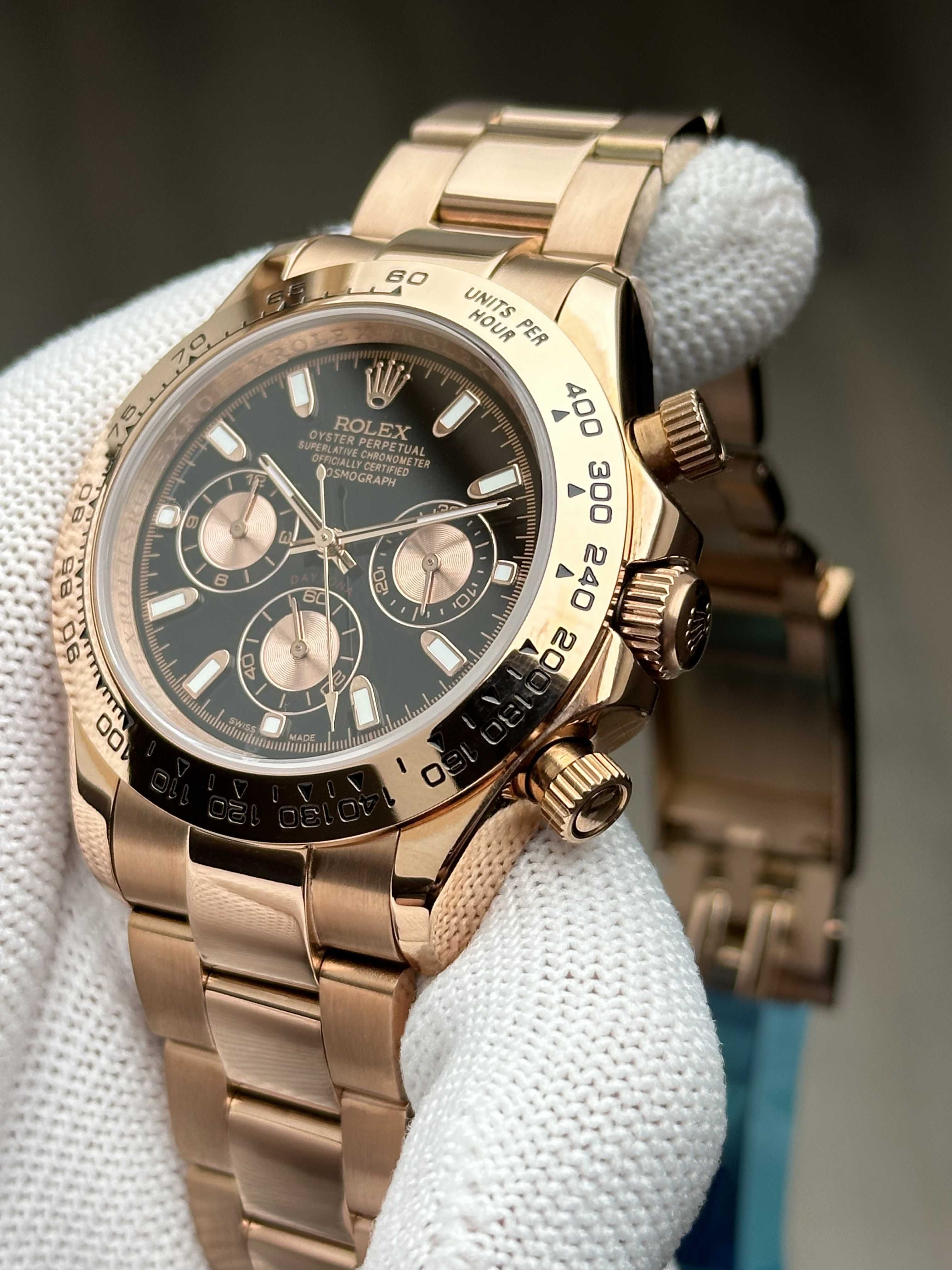 Швейцарские часы Rolex Cosmograph Daytona Gold