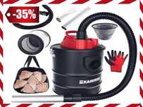 Odkurzacz Do Popiołu Przemysłowy Kaminer 1200W Filtr HEPA – WYPRZEDAŻ!