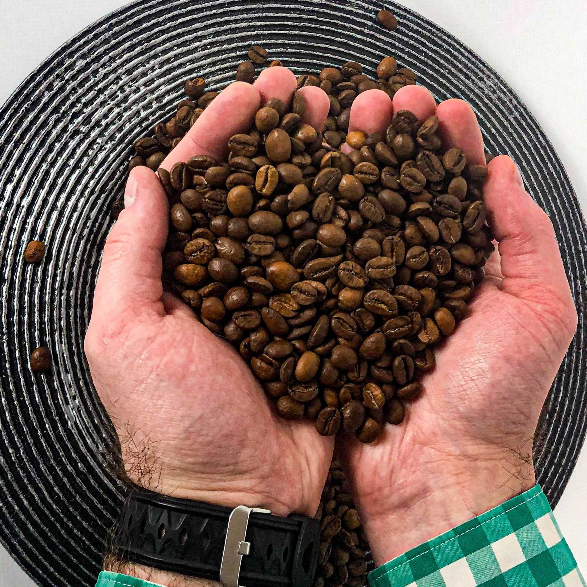 Жгучая акция! СВЕЖЕОБЖАРЕННЫЙ кофе в зернах 80%20% Super Espresso 1кг.