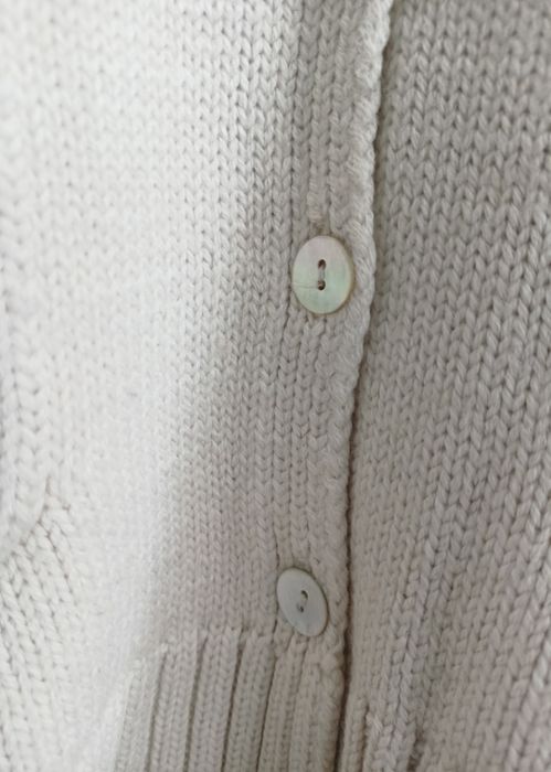 L XL XXL oversize beżowy sweter rozpinany kardigan 50% merino idealny