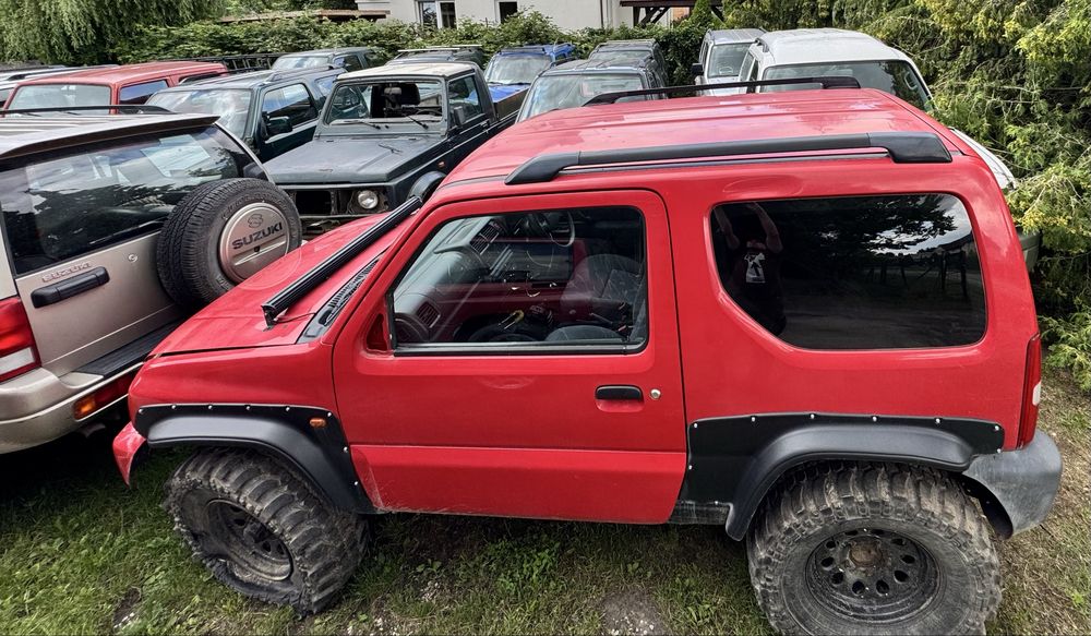 Suzuki Jimny -nadwozie + w ofercie wszystkie części do jimny