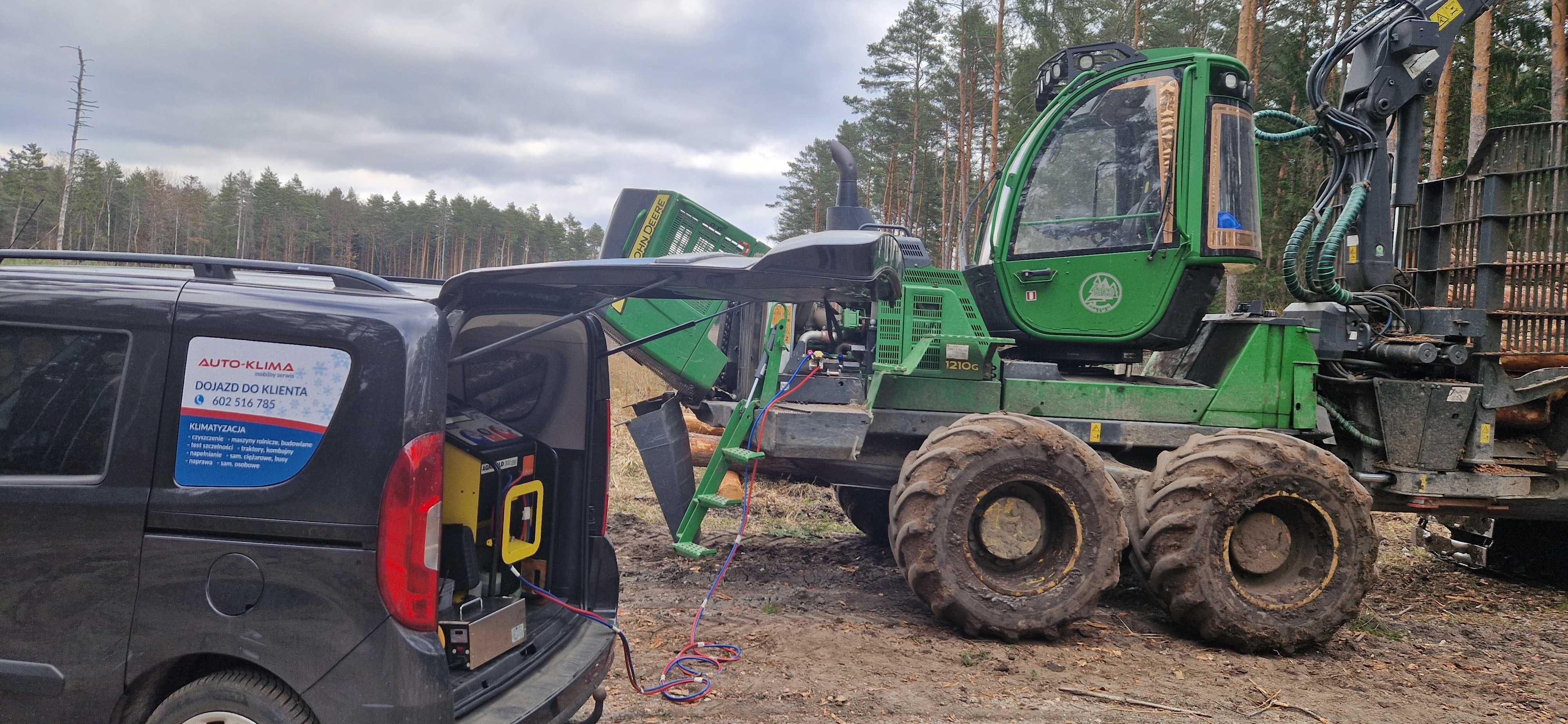 AUTO-KLIMA Mobilny Serwis Klimatyzacji r134a  r 1234yf