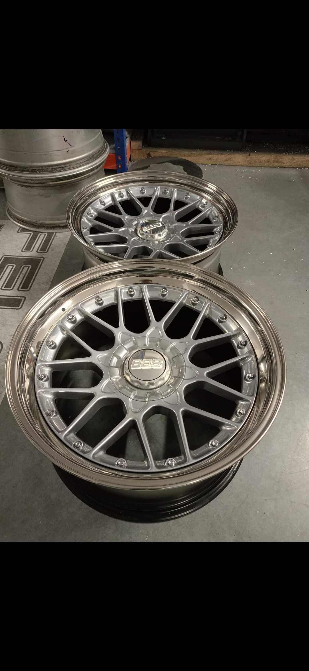 Bbs rs 2 II bbs rs 700 custom radinox nowe chrom 19" m3 m4 5x120 e92 5