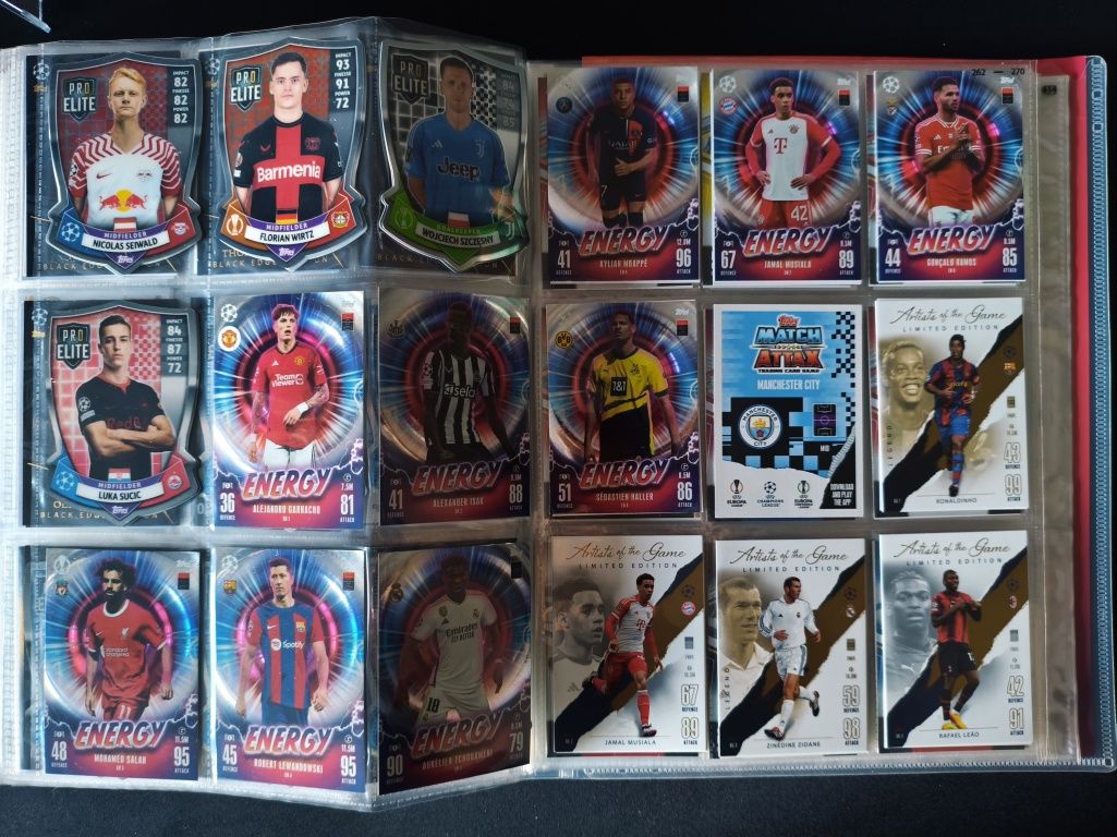 Kompletny album Match Attax 23/24! Full Set!