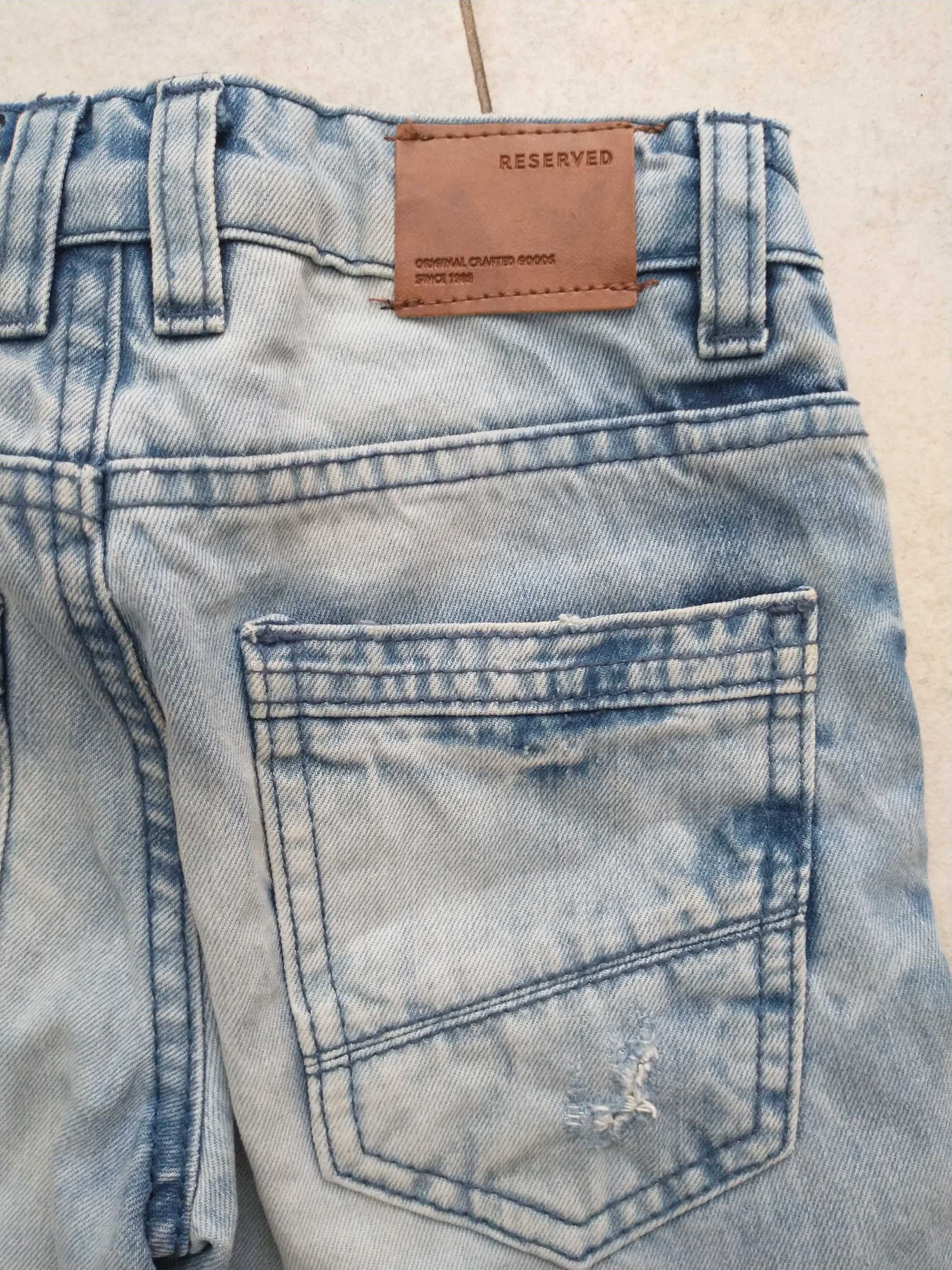Spodenki jeansowe dla chłopca Reserved 110