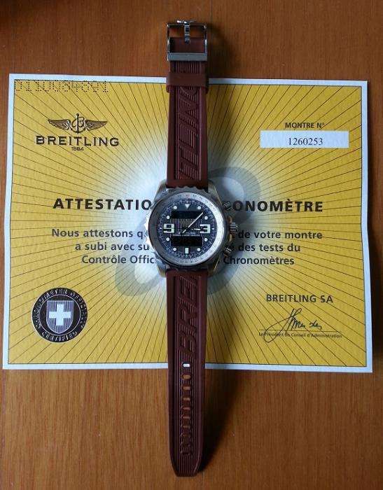 Breitling Chronospace como novo