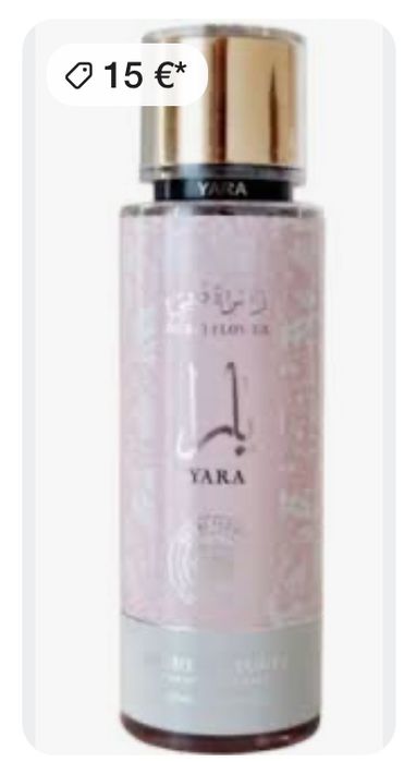 Conjunto de Bruma corporal e desodorizante  Árabe