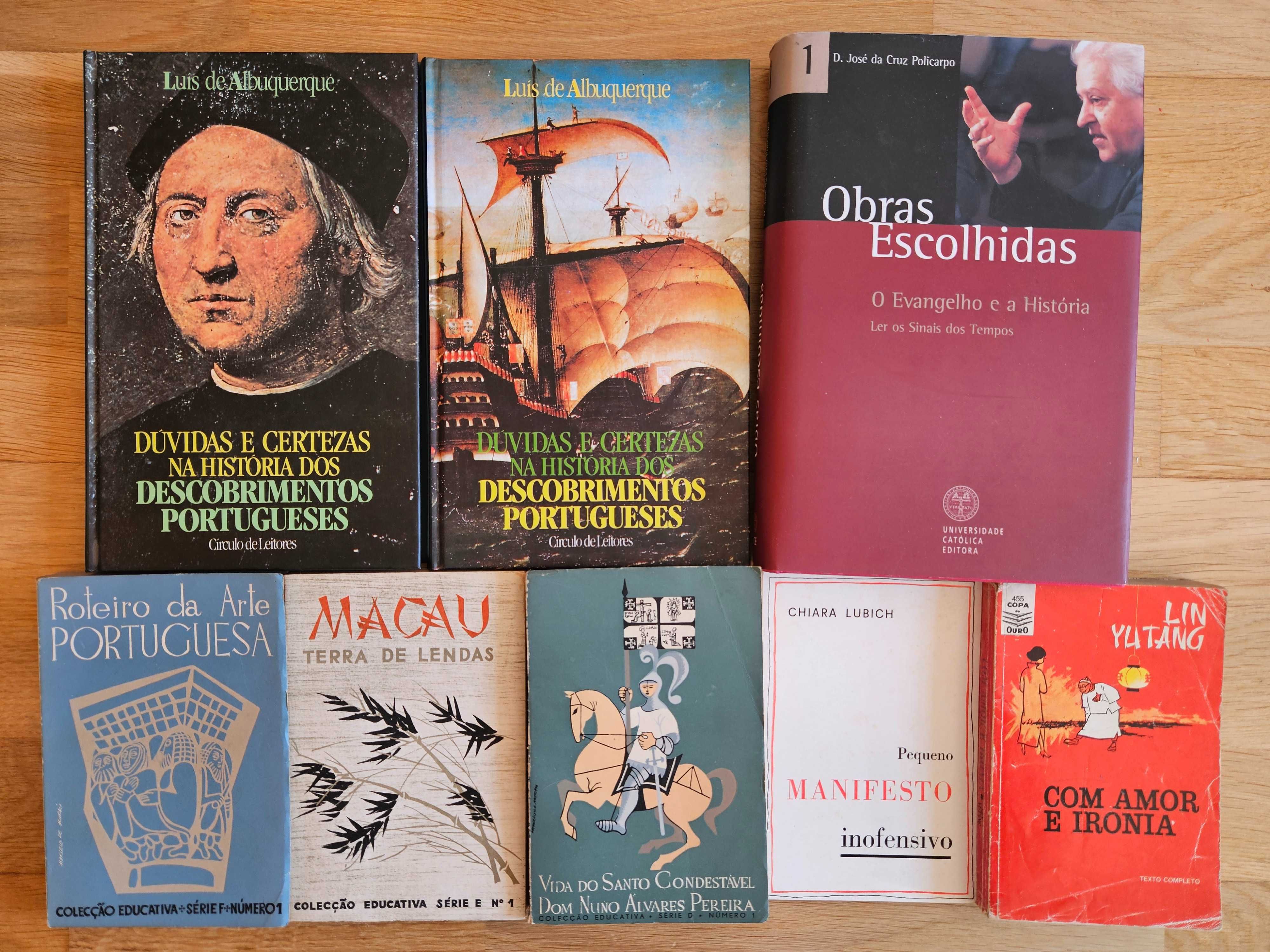 Livros - Romance, Física, História, Viagens, outros