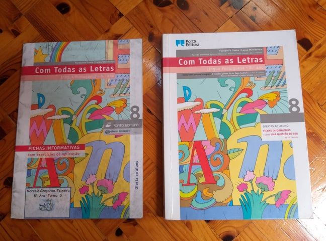 Com todas as letras- Língua Portuguesa 8º Ano