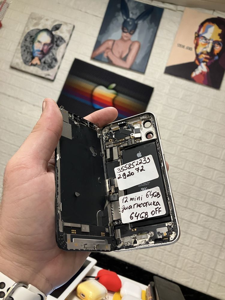 Продам айфон apple iPhone 12 mini 64gb на запчасти