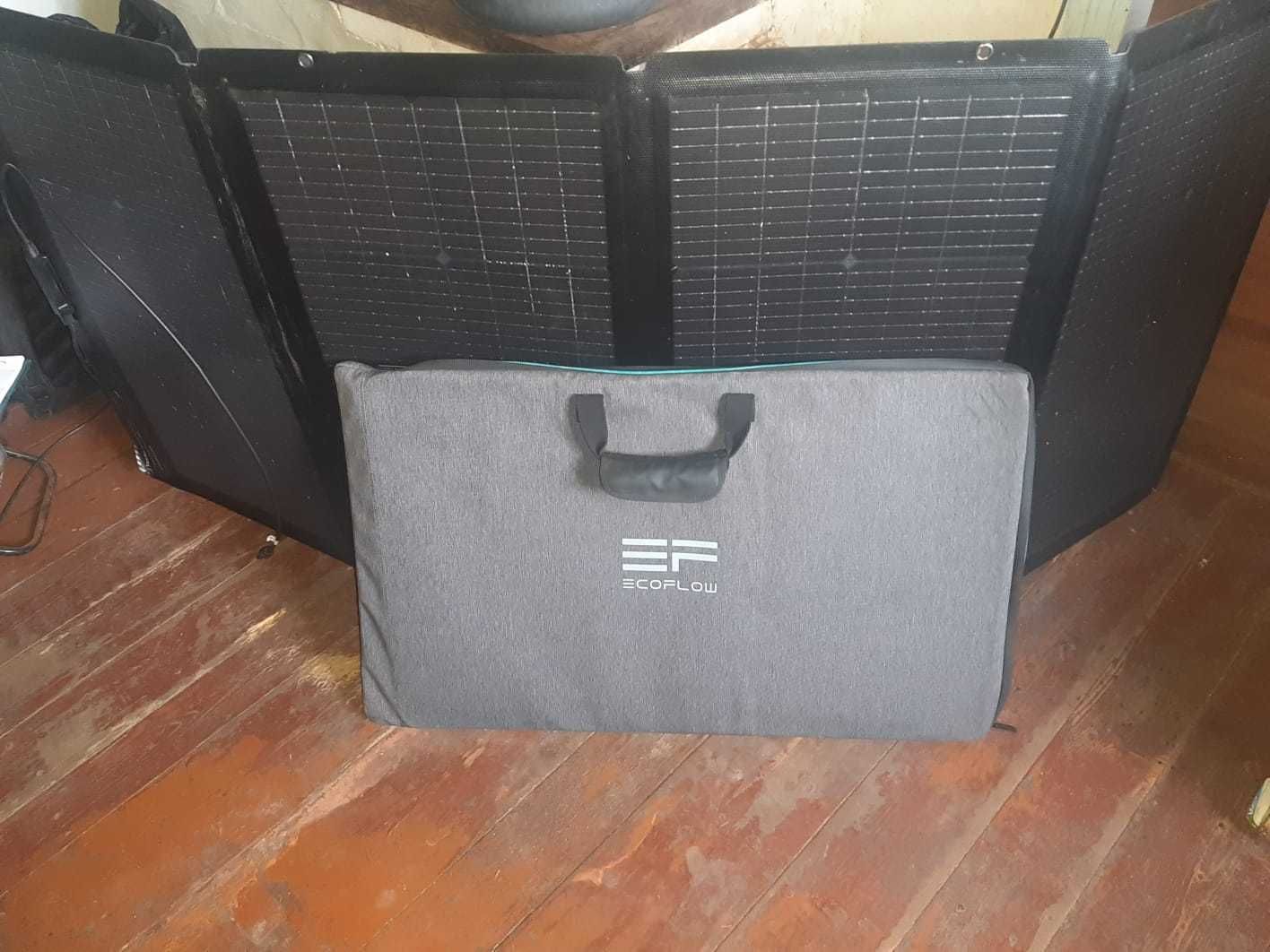 Портативна двохстороння сонячна панель EcoFlow 220W Solar Panel