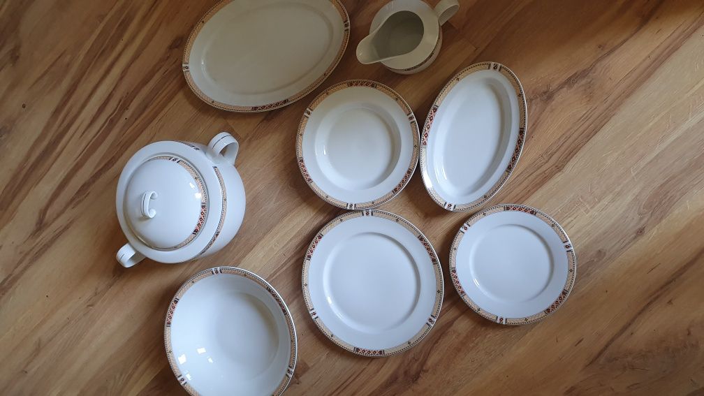 Zastawa porcelanowa Książ
