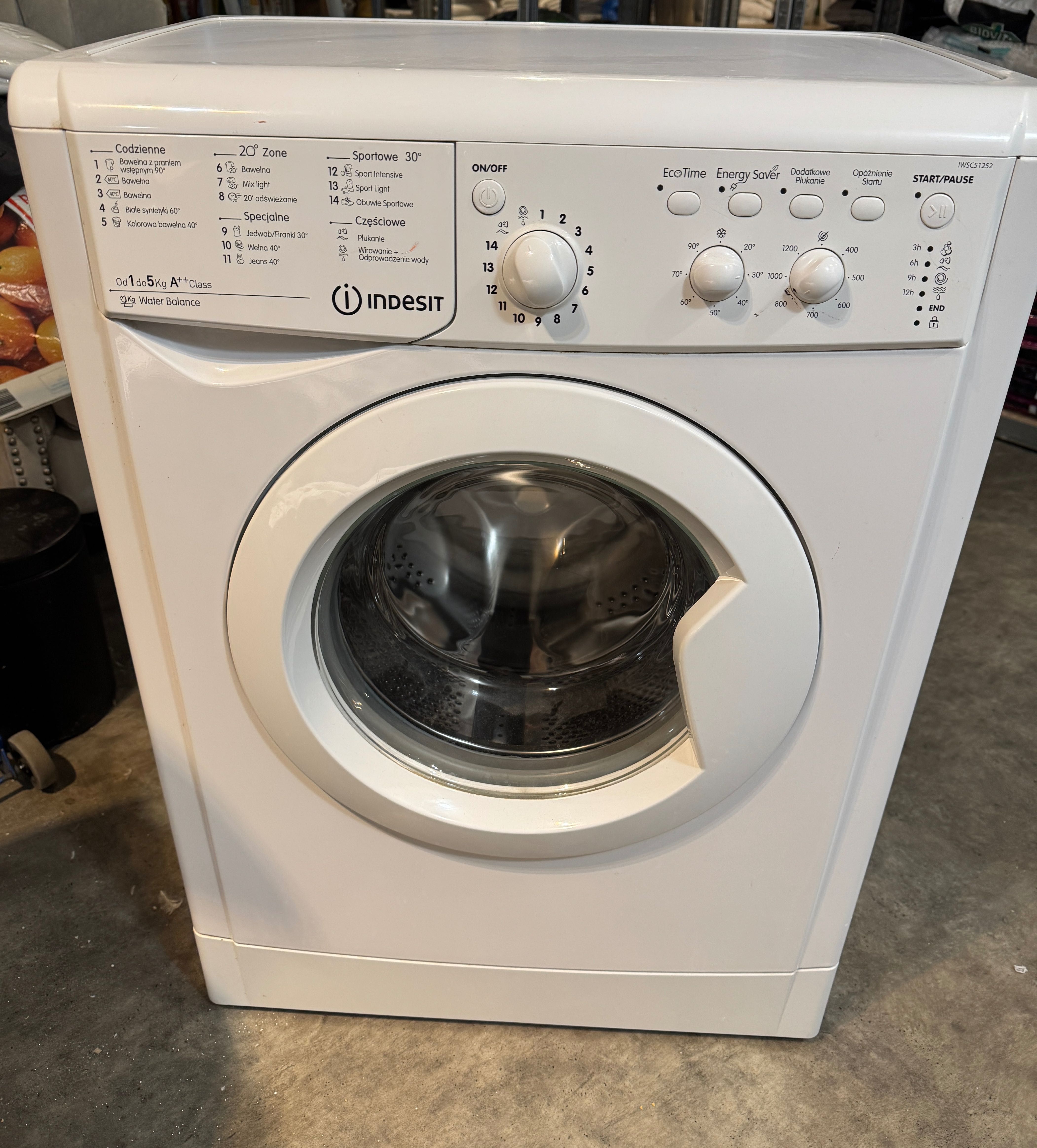 Pralka Indesit IWSC51252